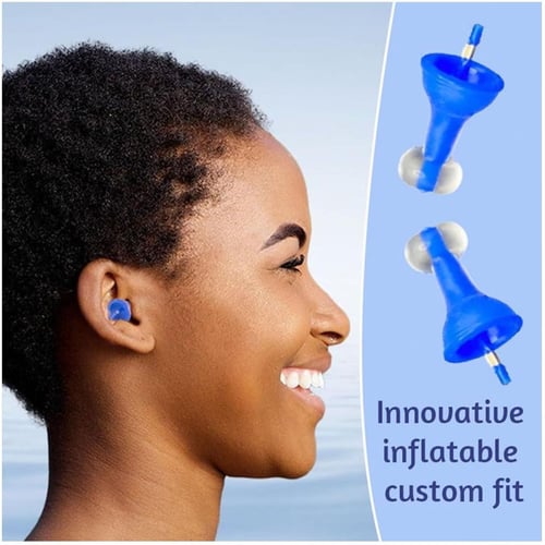 EarFlex – Inflatable Noise-Blocking Earplugs