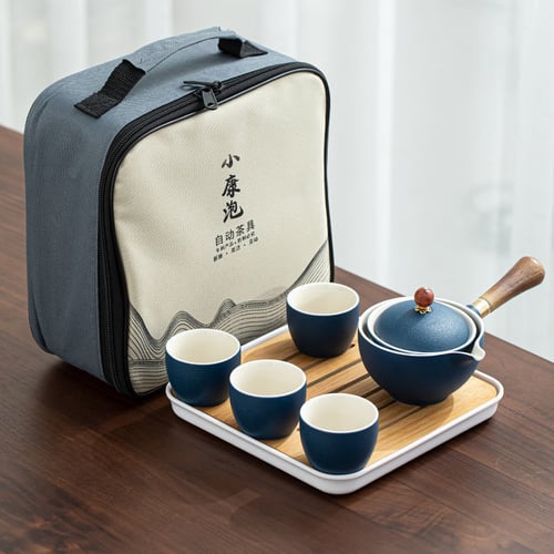 TeaGlide – 360° Rotating Travel Tea Maker Set