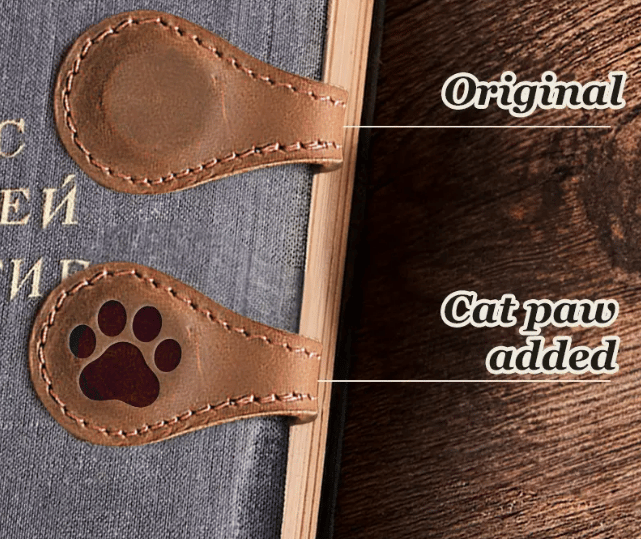 ReadLux - Stylish Leather Bookmark for Book Lovers