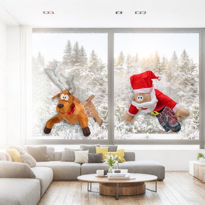 SantaCrash – Hilarious Reindeer Collision Set