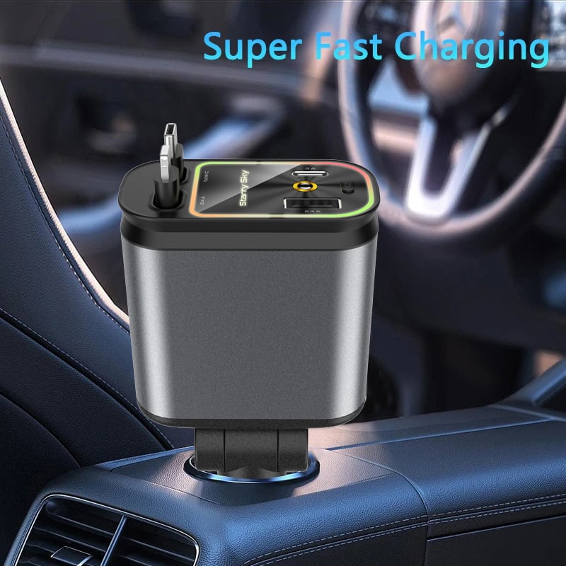 VoltMate | Ultimate 4-in-1 Car Charger