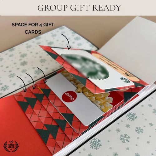 YuletideNotes – Handmade Christmas Card Booklet