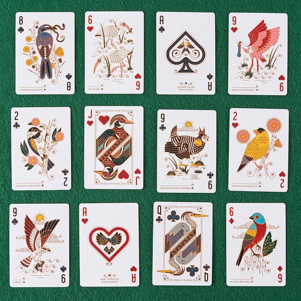 BirdSong – Nature-Inspired Playing Card Deck