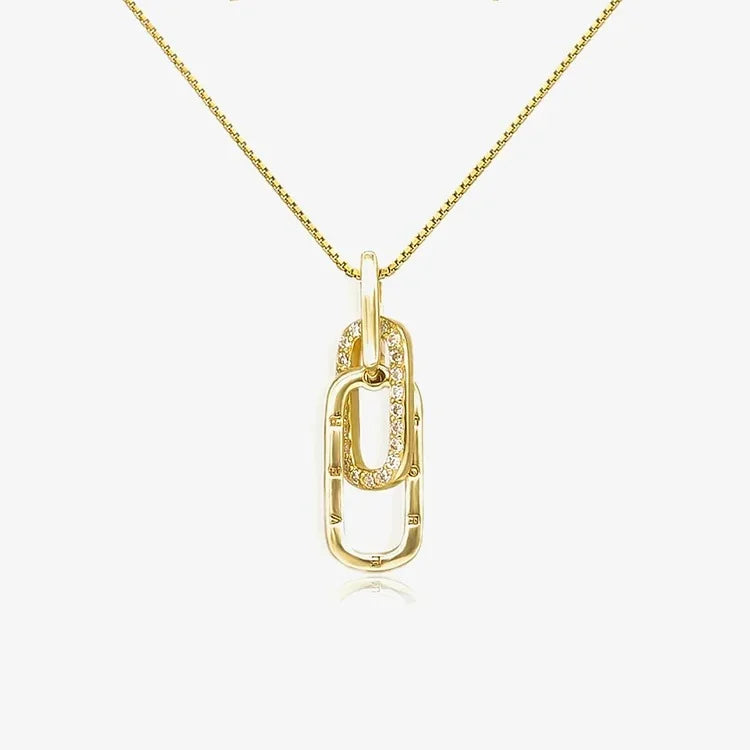 For Unbiological Daughter - We're Family Forever Circle Necklace