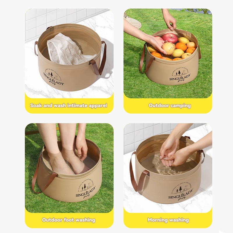 AquaFold – Portable Foldable Multi Use Bucket