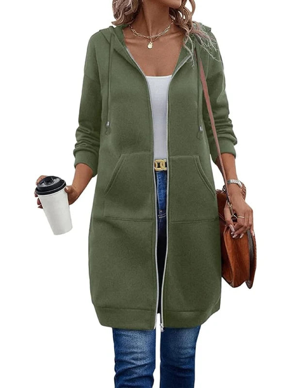 ZippaBelle – Stylish Women's Zip Hoodie