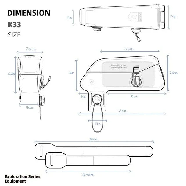 CycleGuard – Waterproof Magnetic Bike Tube Bag
