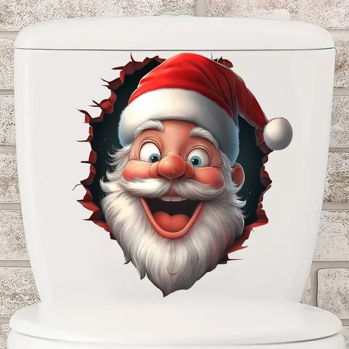 MerrySanta – Holiday Wall Sticker Set