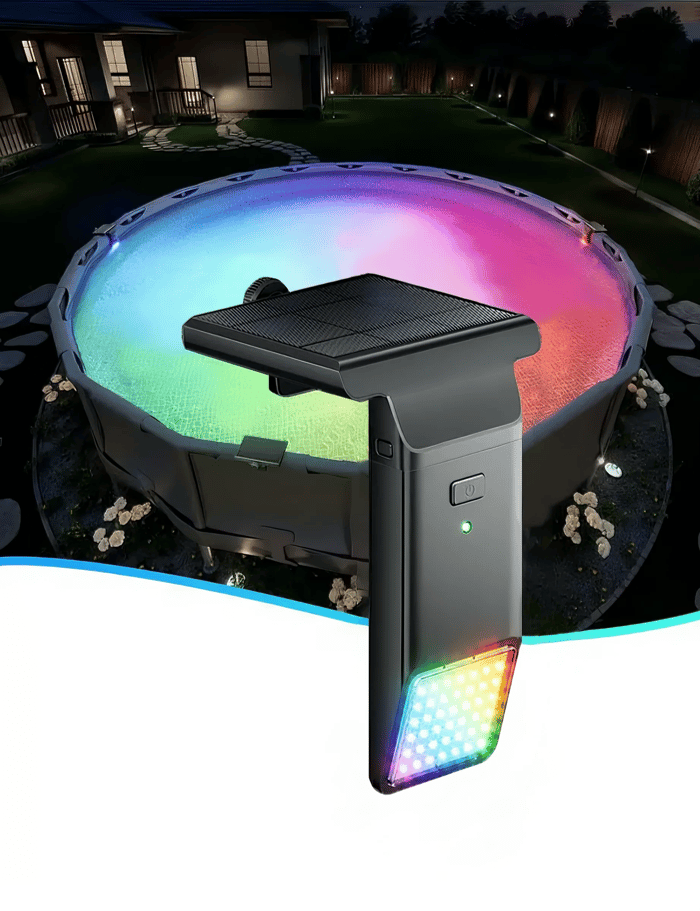 AquaGlow – Poolside Solar Light