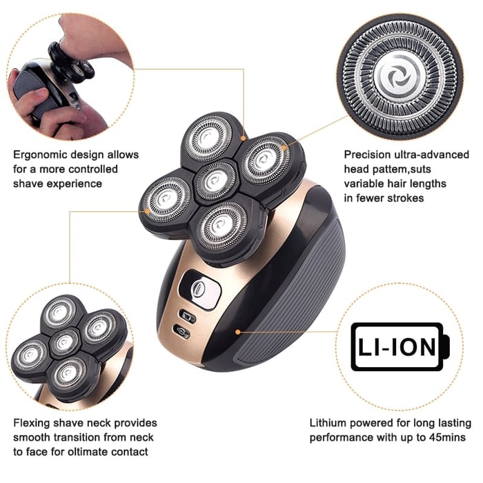 AeroTrim | 5-in-1 Precision Shaving System