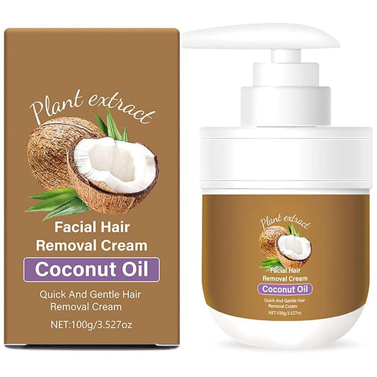 CoconutGlow – Soft Skin Hair Removal Cream
