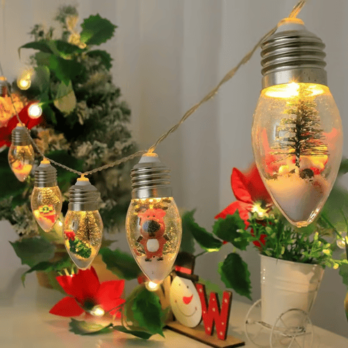 MerryShine – Holiday LED Bulb String Lights