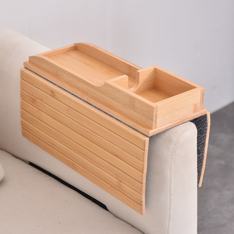 BambooSip – Elegant Couch Cup Holder