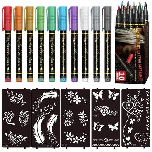 SkinDoodle – Fun Tattoo Marker Set