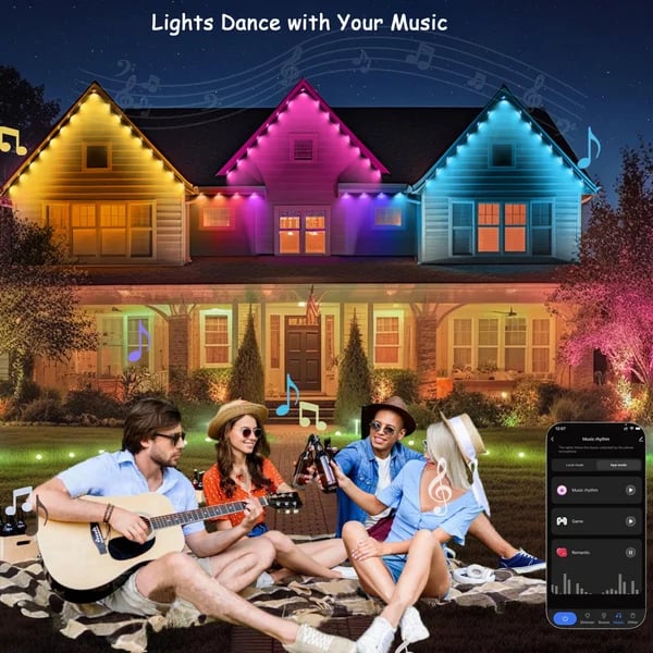 RainbowGlow – Smart Outdoor LED Light