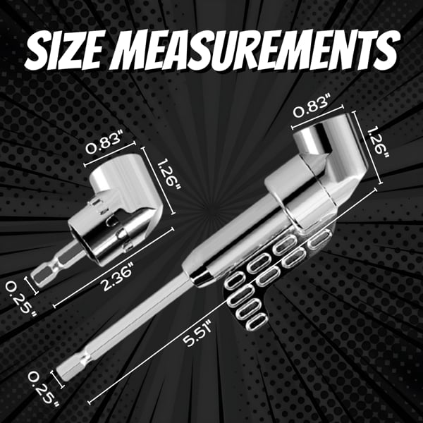 FlexiDrive – 105° Drill Bit Extension Tool