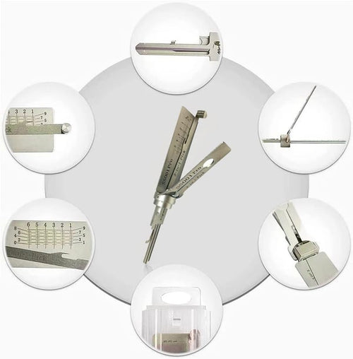 KeyCrack – Precision Stainless Steel Key Decoder