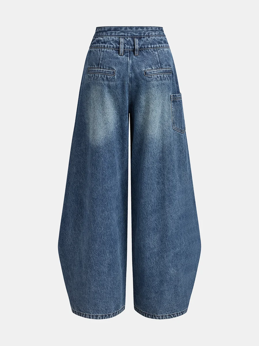 CurveCross – Cross-Front Wide-Leg Jeans