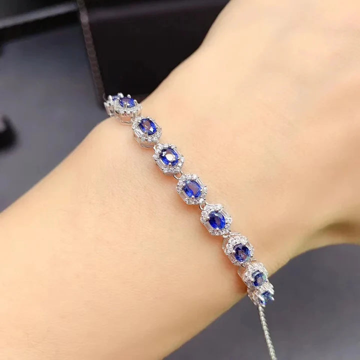 AzureLuxe – Regal Blue Elegance Bracelet