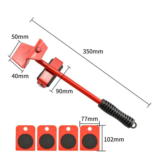RolliLift – Portable Furniture Moving Tool Kit