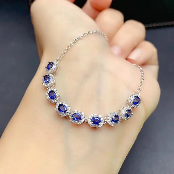AzureLuxe – Regal Blue Elegance Bracelet