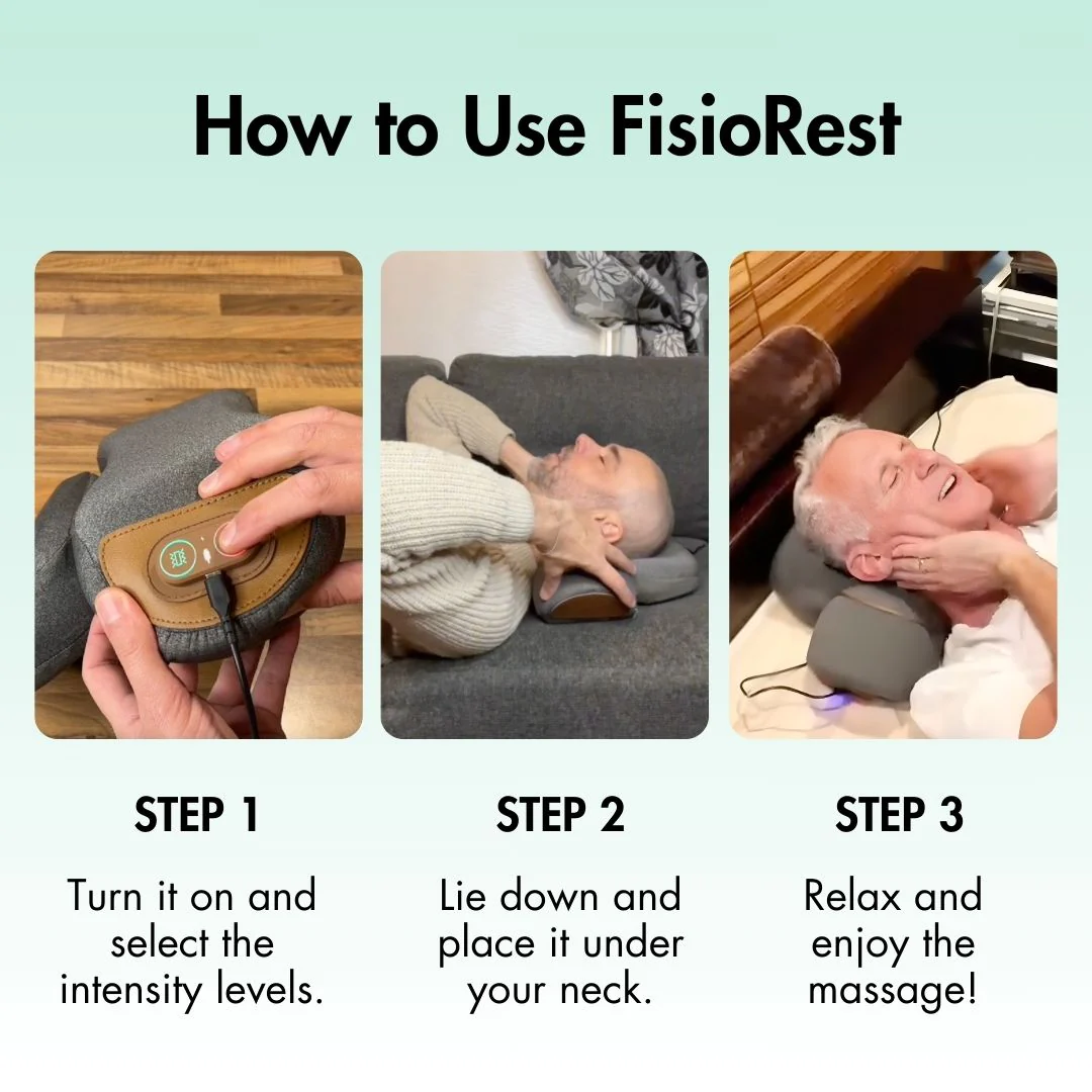 FisioRelax – 3-in-1 Neck Massager