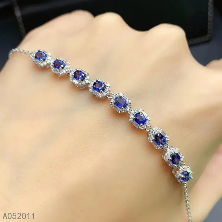 AzureLuxe – Regal Blue Elegance Bracelet