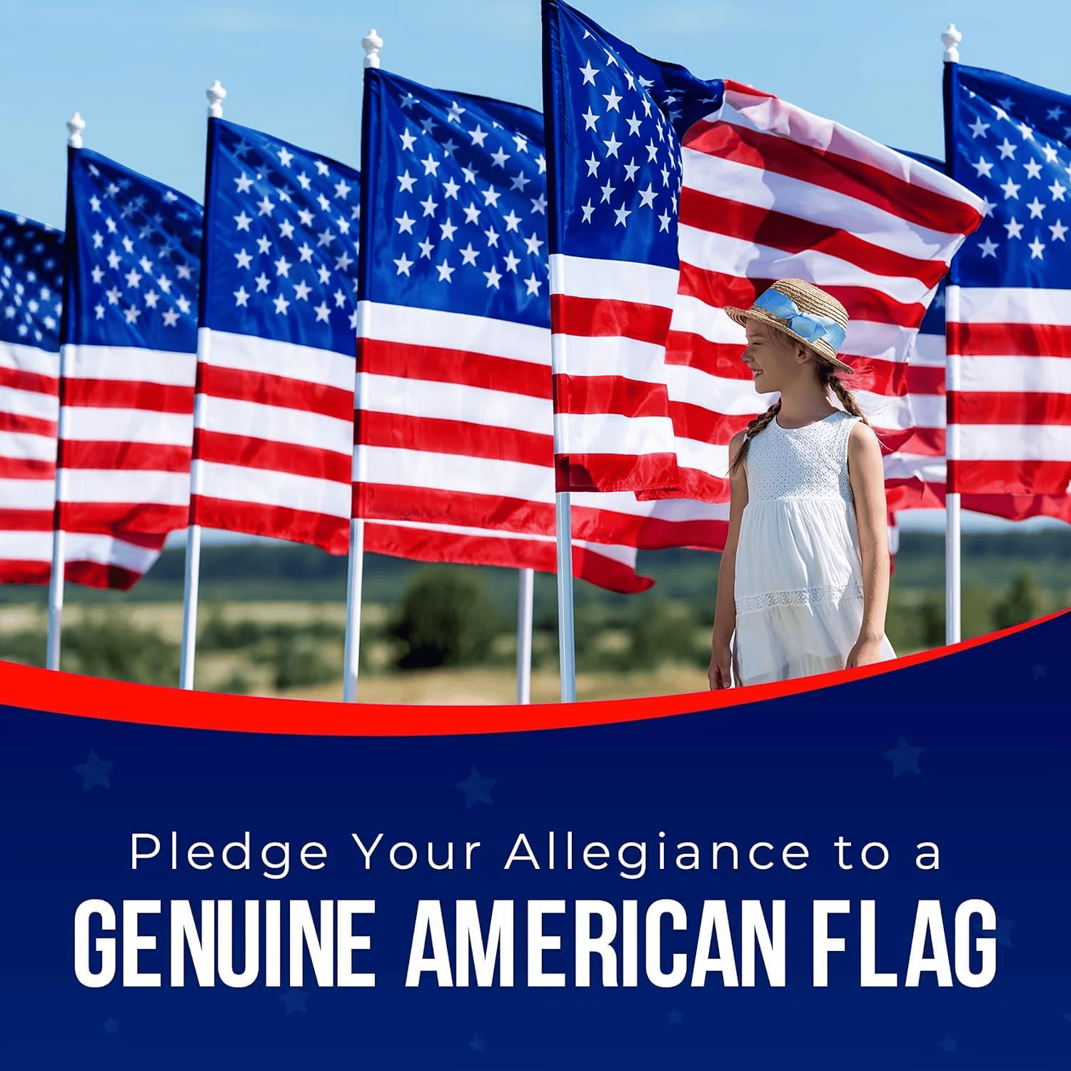 PatriotStitch – Premium Embroidered Stars American Flag