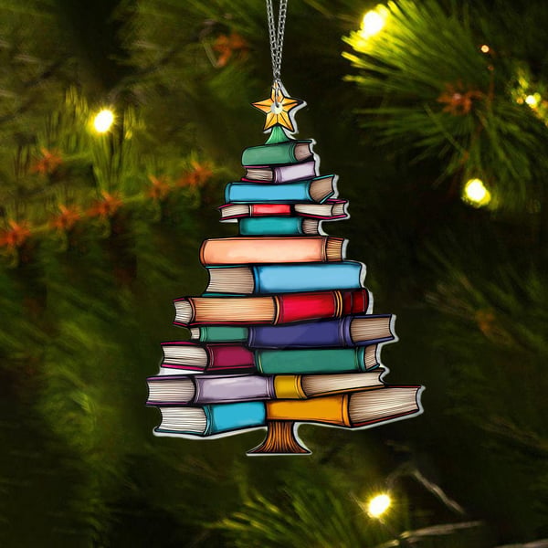 TaleTwinkle – Book Lover’s Christmas Tree Ornament