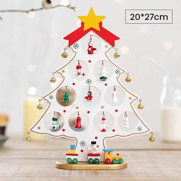 FestiveCraft – DIY Wooden Christmas Tree Decoration Set