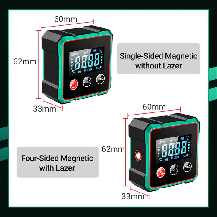 LevelMax | 2-in-1 Laser Digital Angle Finder
