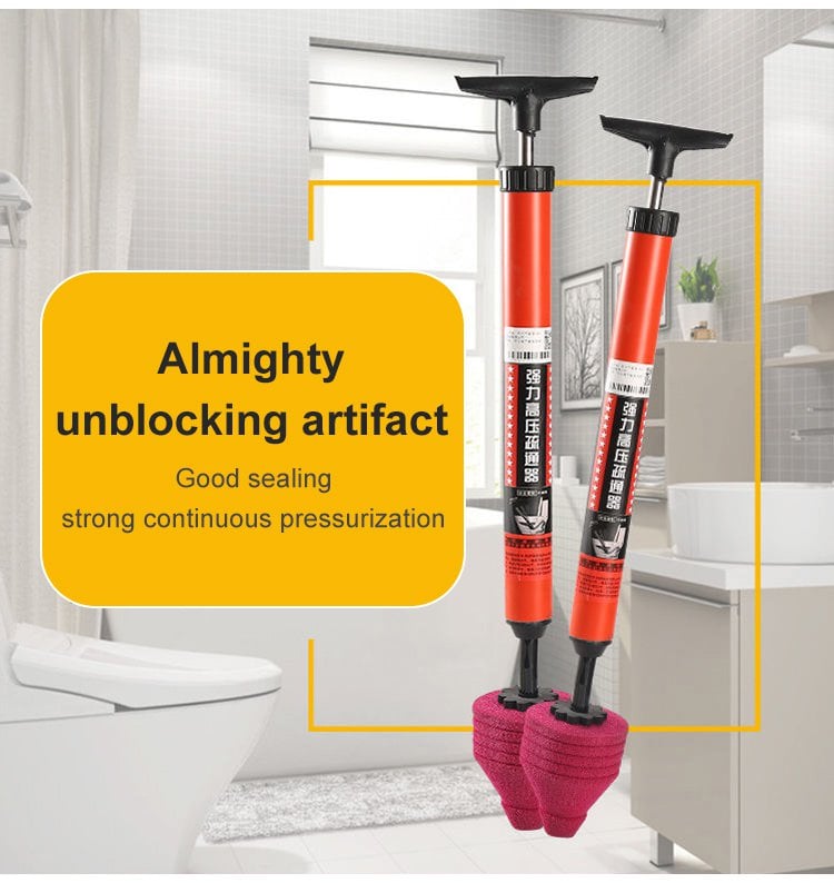 PowerFlush – Air Pressure Toilet Plunger