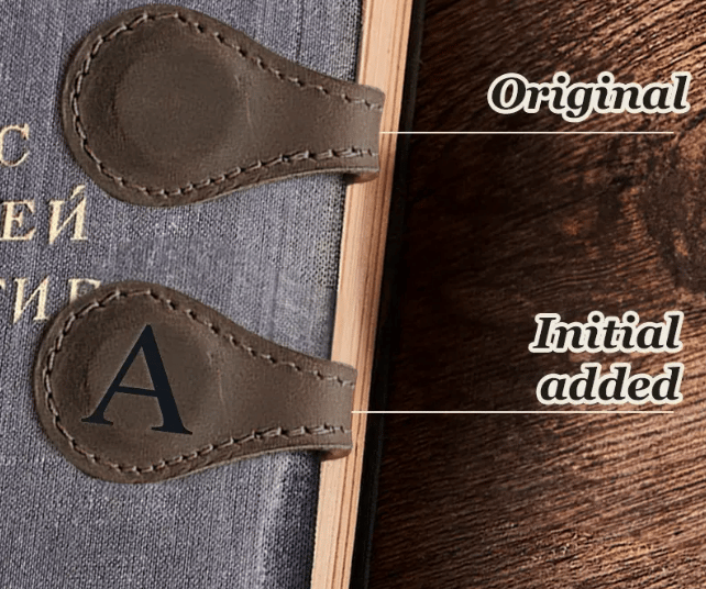 ReadLux - Stylish Leather Bookmark for Book Lovers