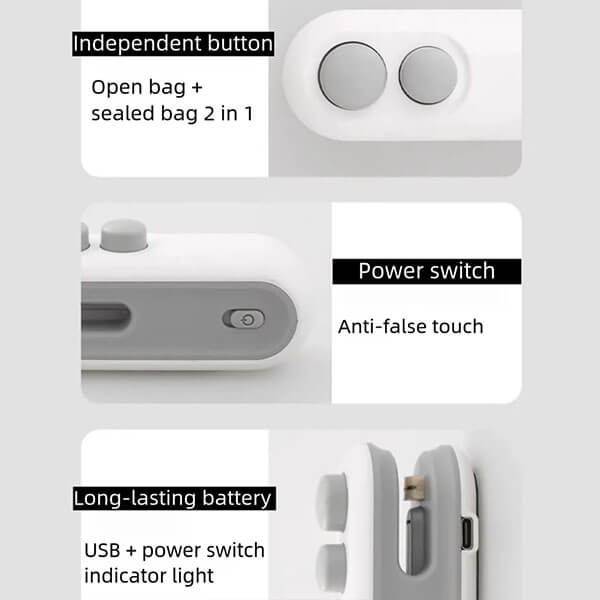 SnapSeal – Upgraded Mini Bag Resealer