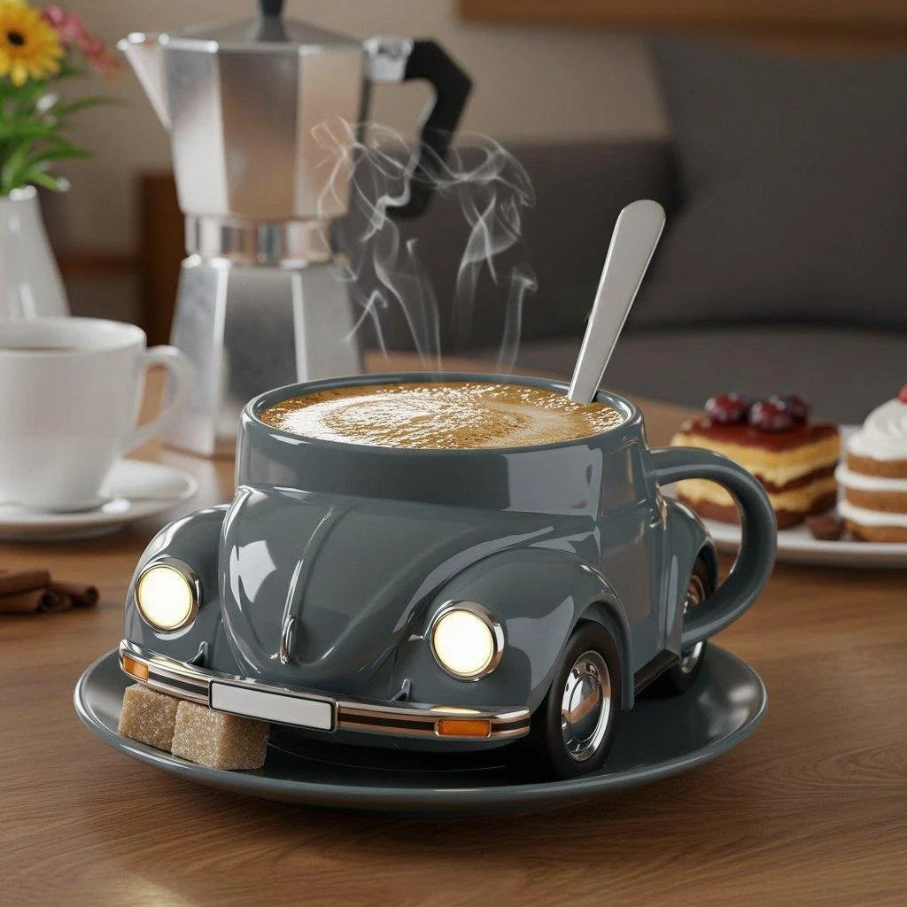BeetleBrew - Ceramic Coffee Mug
