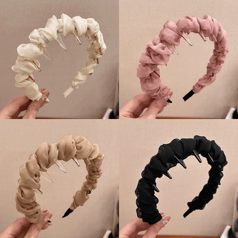 CrownPearl – Retro High Skull Headband