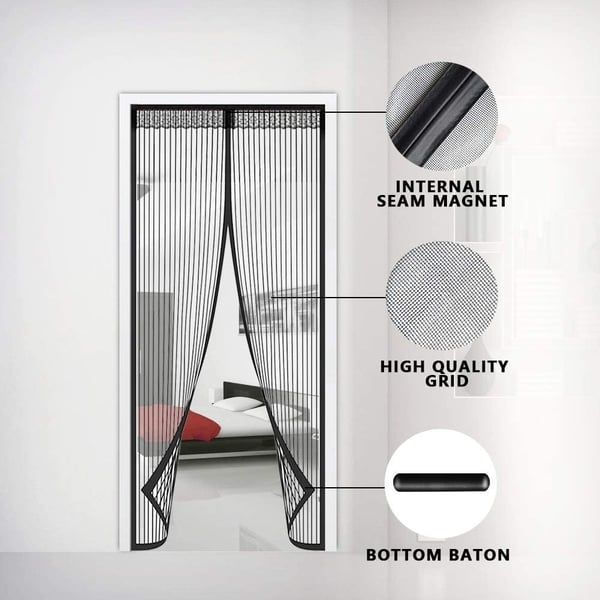 MagnaBreeze – Hands-Free Magnetic Screen Door