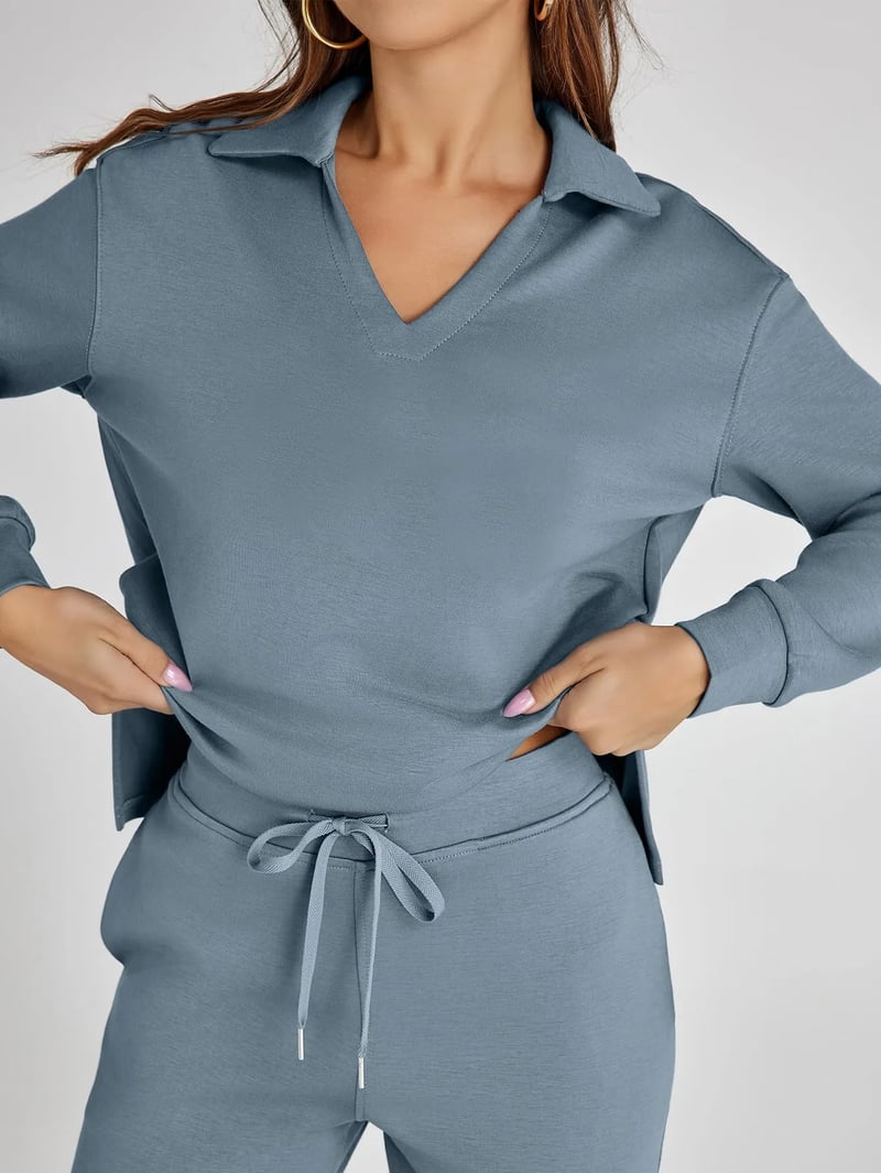VelviEase – Chic Two Piece Lounge Set