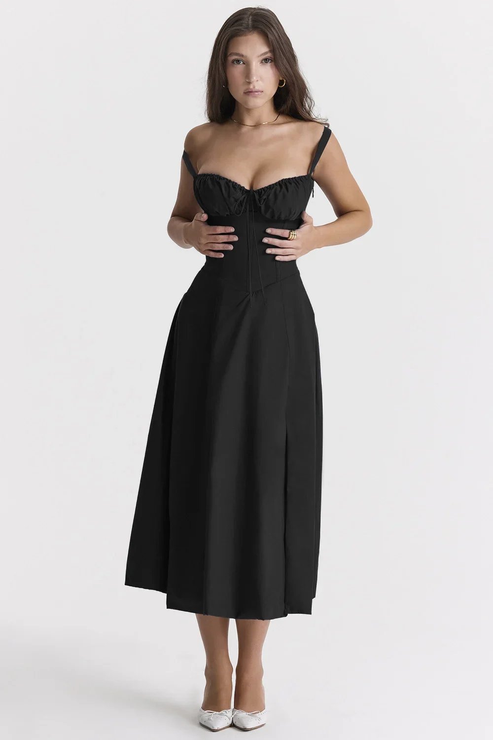SummerMuse - Flared Skirt & Bustier Sundress