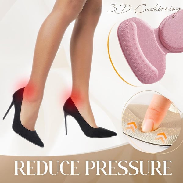 LiftLuxe – Invisible Heel Cushioning Pads