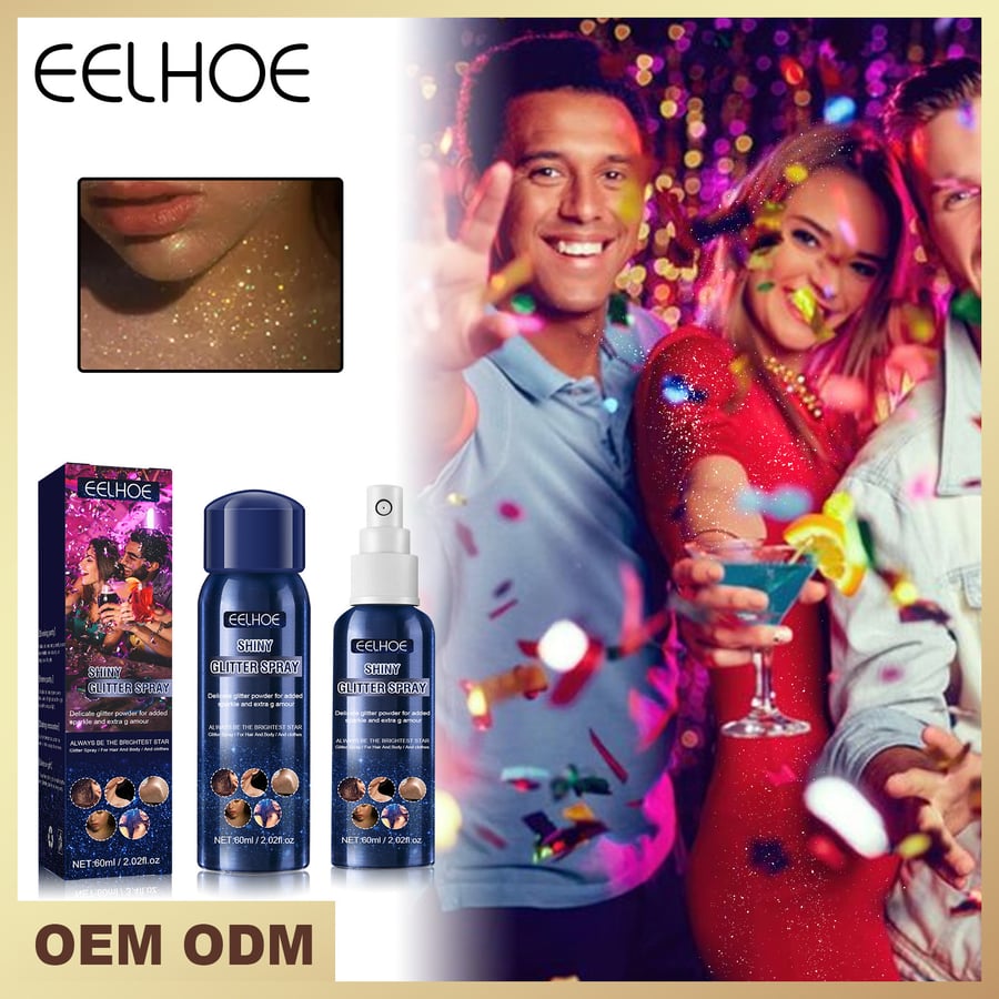 GlowSpritz – Shimmering Glitter Spray