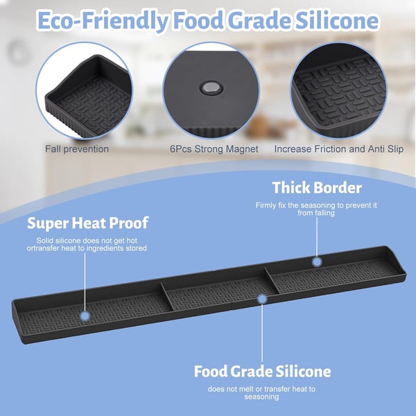 MagniRack – Magnetic Silicone Kitchen Organizer