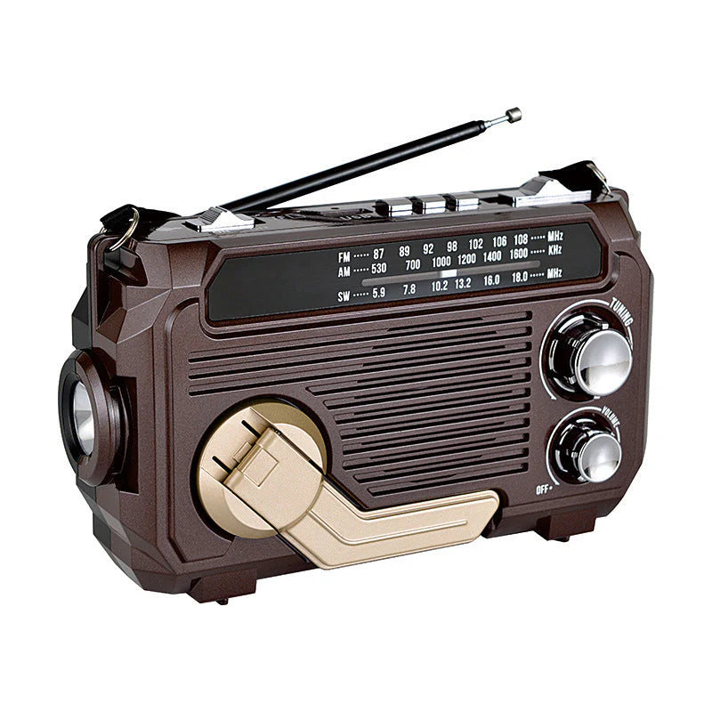 SolarWave – Rechargeable Solar-Powered Radio