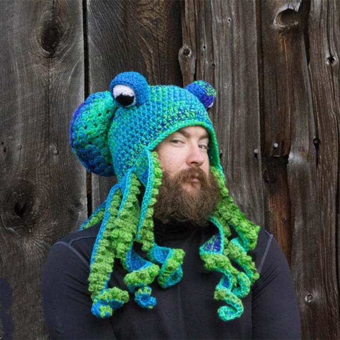 OctoCap – Crochet Octopus Hat