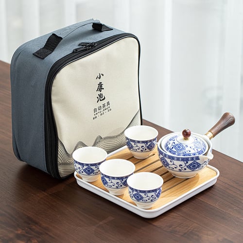 TeaGlide – 360° Rotating Travel Tea Maker Set