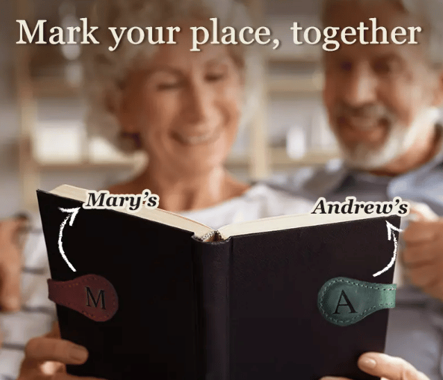 ReadLux - Stylish Leather Bookmark for Book Lovers