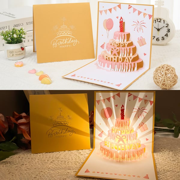 JoyFold - 3D Birthday Pop Up Card