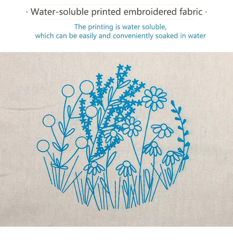 BloomStitch - Botanical Hand Embroidery Kit