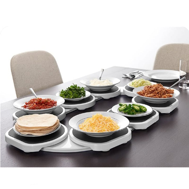 SpinServe – Rotating Dining Table Rack
