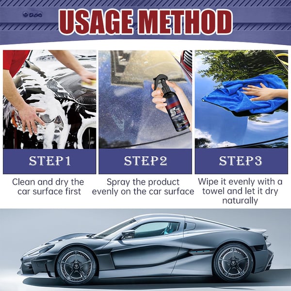 ReviveMax – Multifunctional Car Restore Spray for Father’s Day